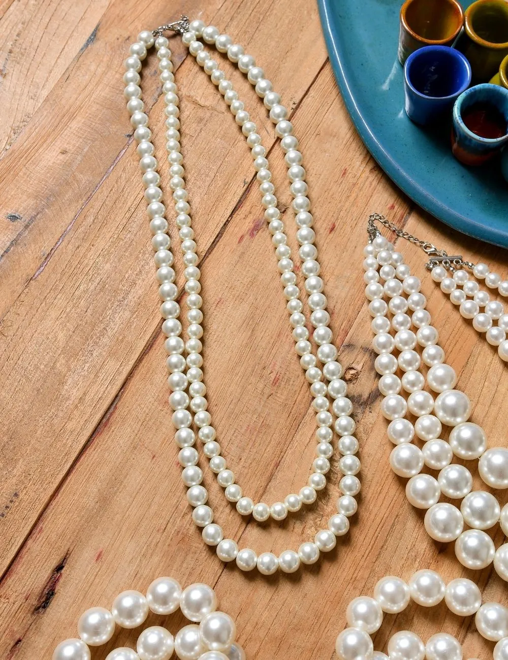 Nellie Necklace - Cream