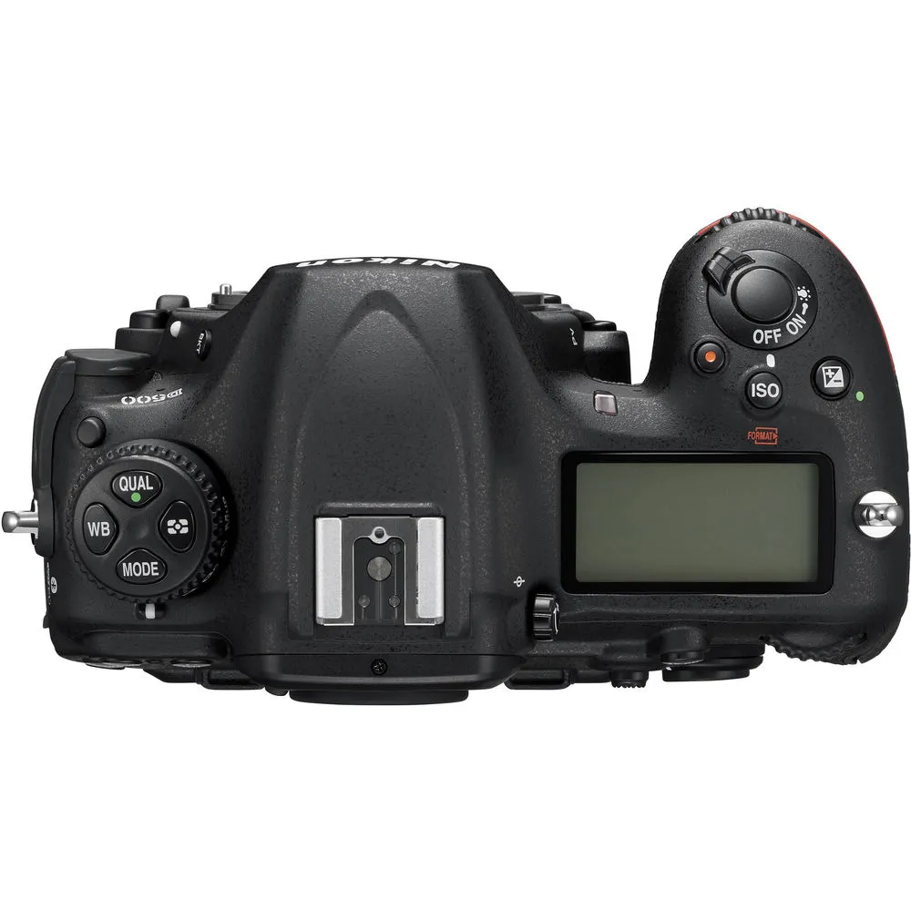 Nikon D500 DSLR Camera Body Only 1559 W/ Nikon 16-80mm Lens  - Basic Bundle