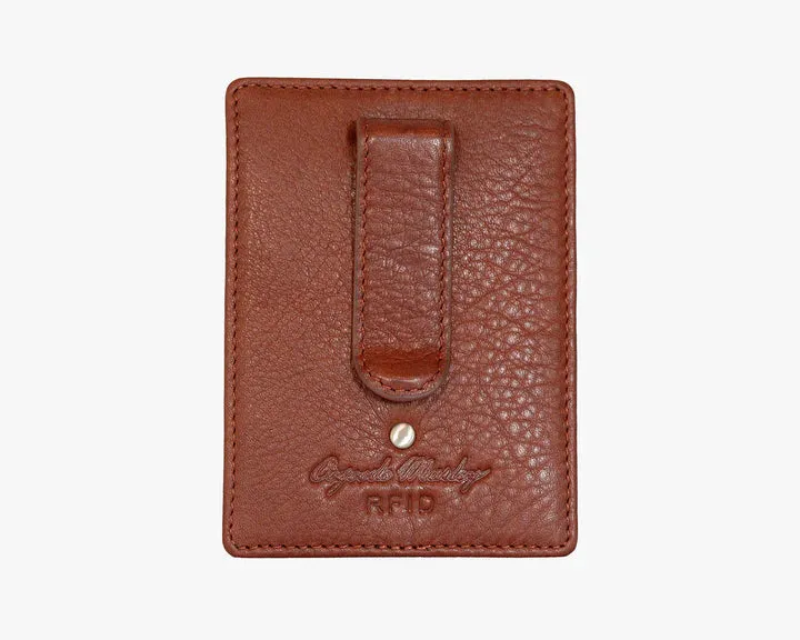 Osgoode Marley RFID Money Clip Leather Wallet- 1209
