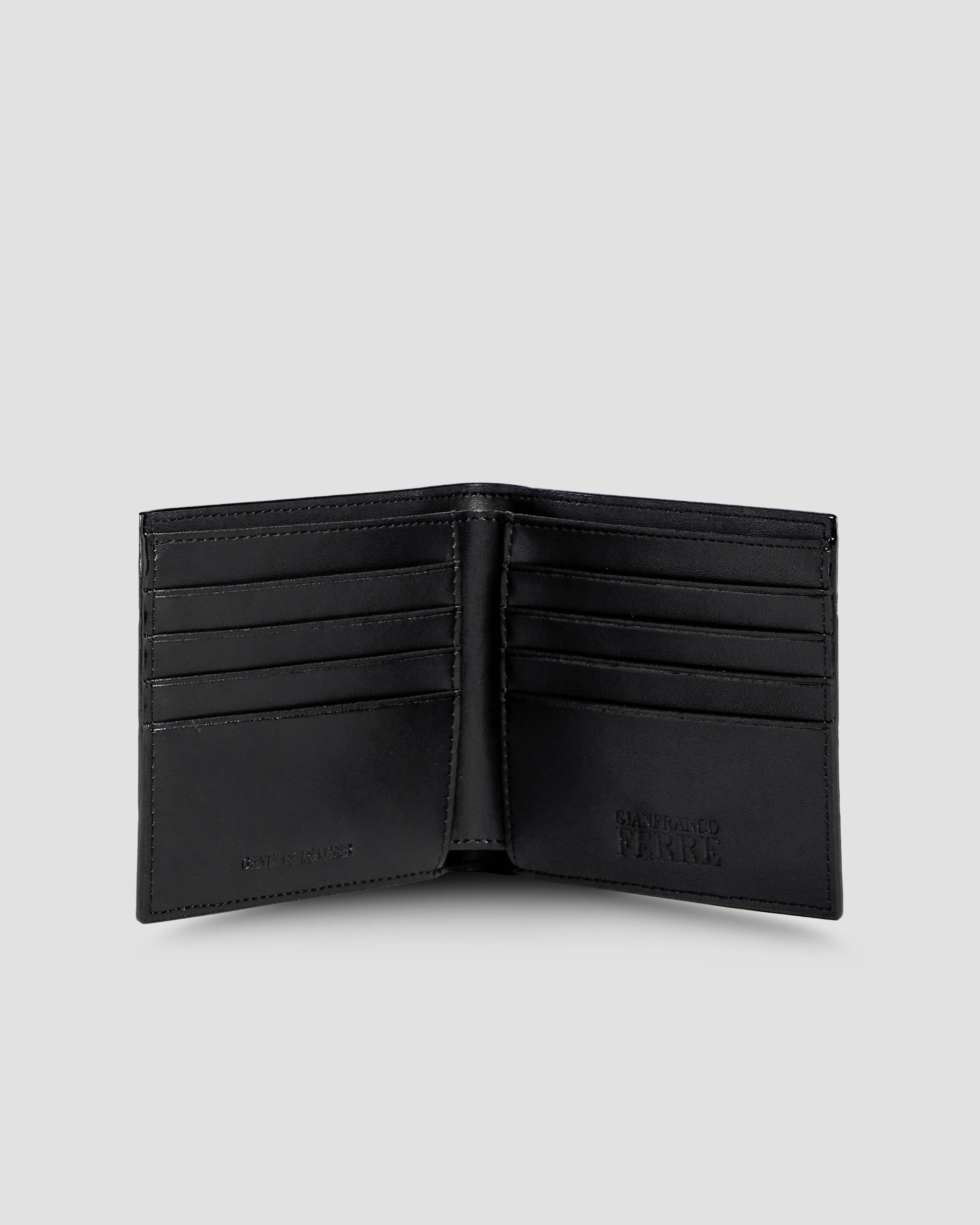 Perforated GF Monogram Bifold Wallet - Eight Slots