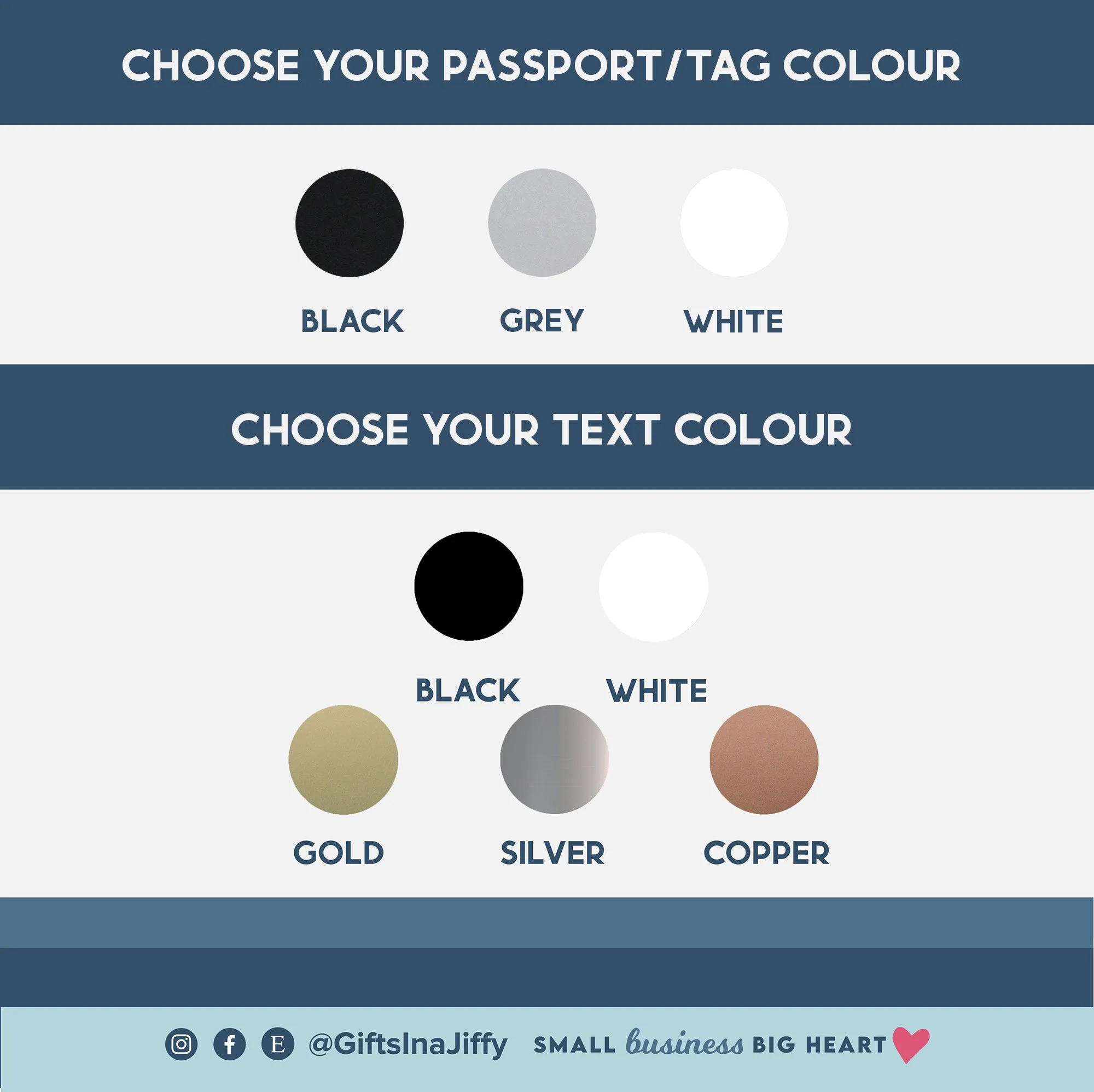 Personalised Men’s Passport Holder & Luggage Tag Set