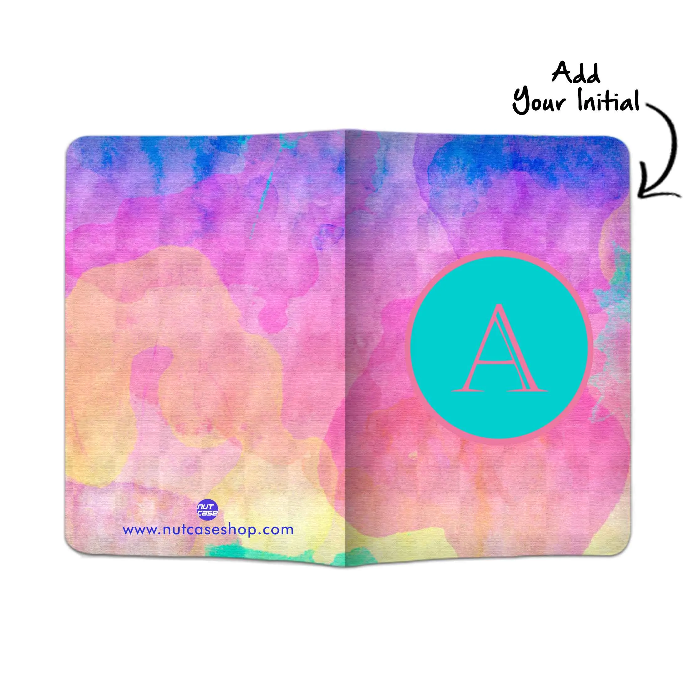Personalised Passport Cover and Baggage Tag Combo - Mix Colores