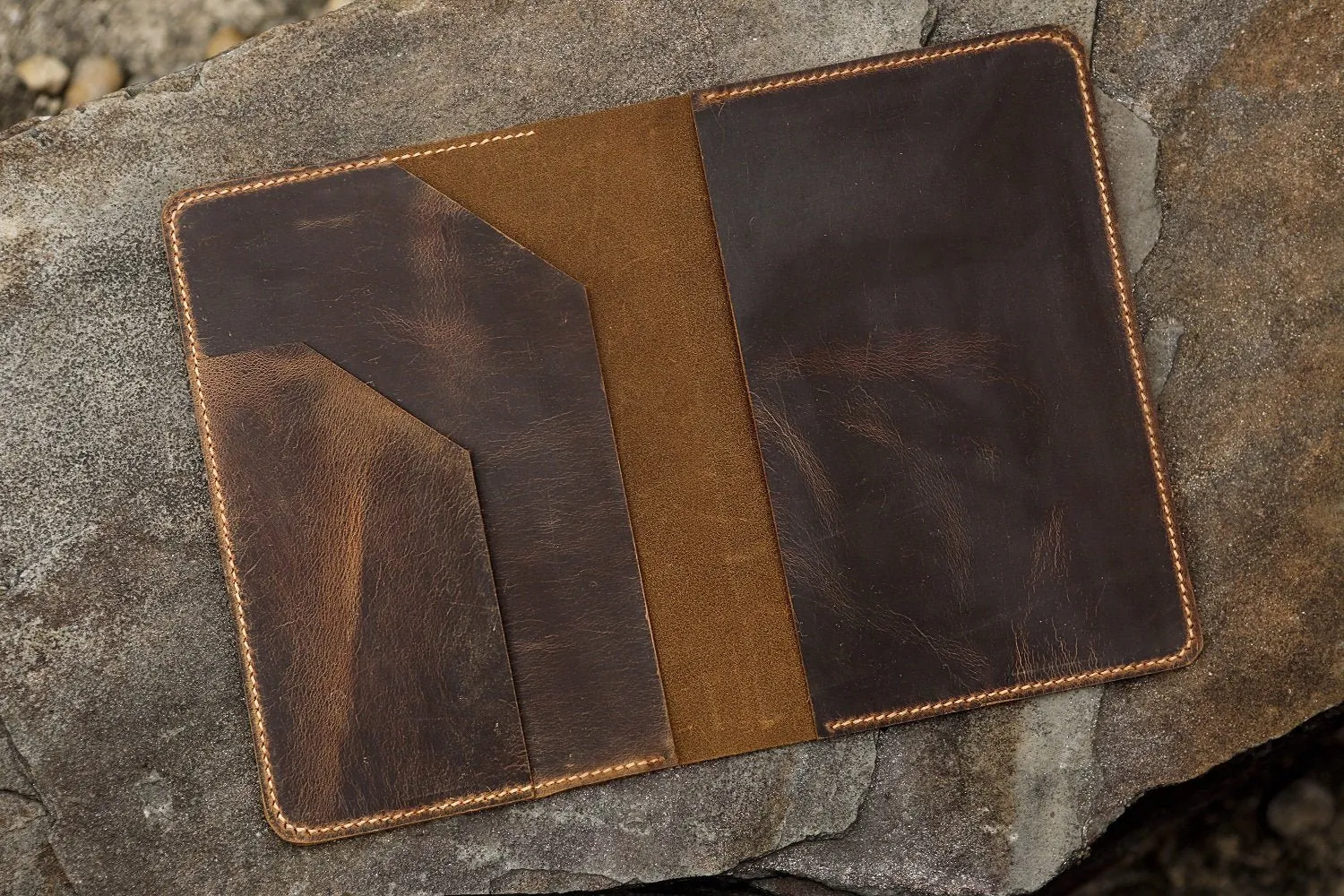 Personalized genuine leather cover sleeve for  Noble Note A5
