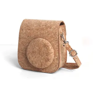 Pikxi BMP11 Cork Camera Bag with Adjustable Shoulder Strap for Fujifilm Instax Mini 11 Camera