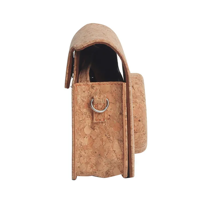 Pikxi BMP11 Cork Camera Bag with Adjustable Shoulder Strap for Fujifilm Instax Mini 11 Camera