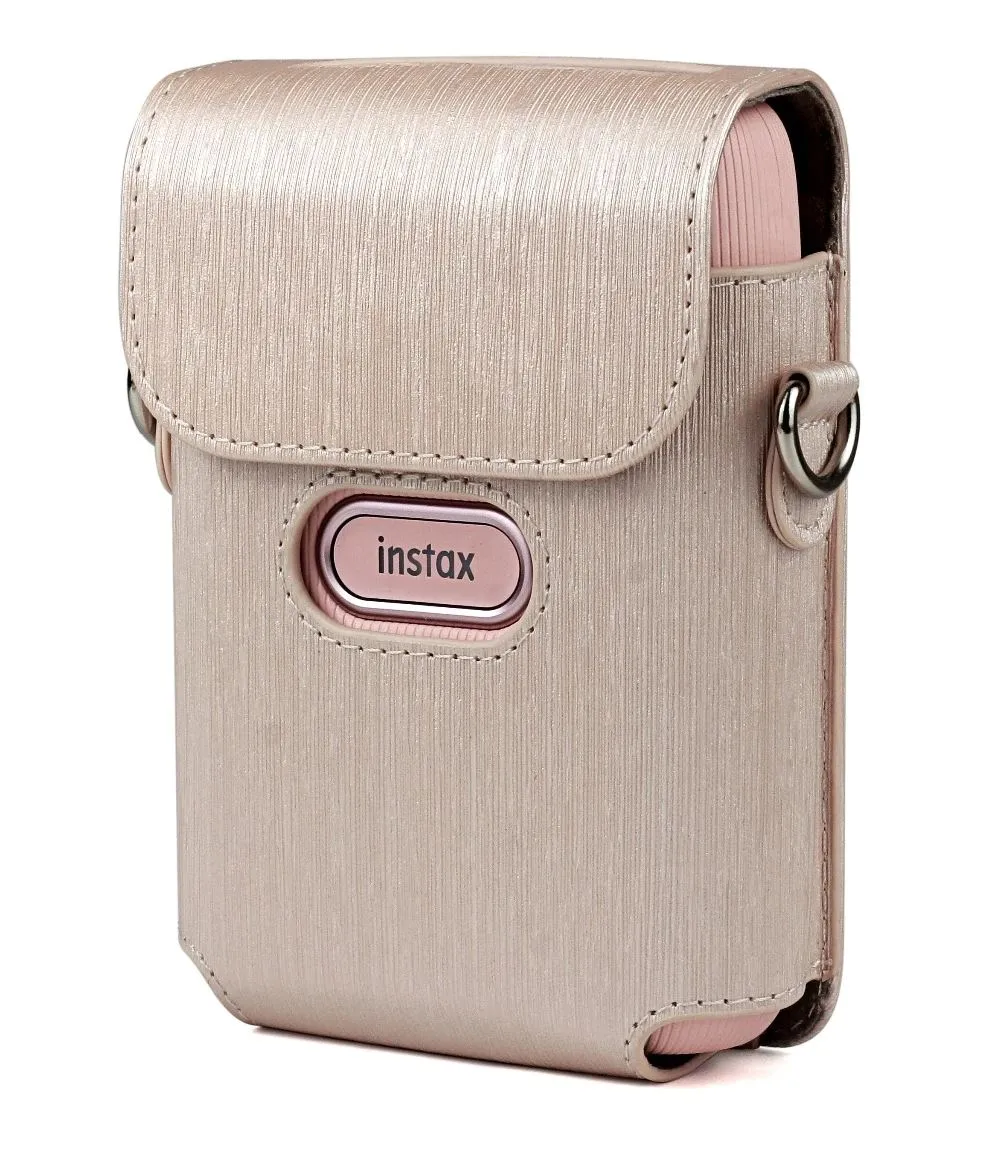 Pikxi Fujifilm Instax Mini Link Leather Case Bag Protector with Strap