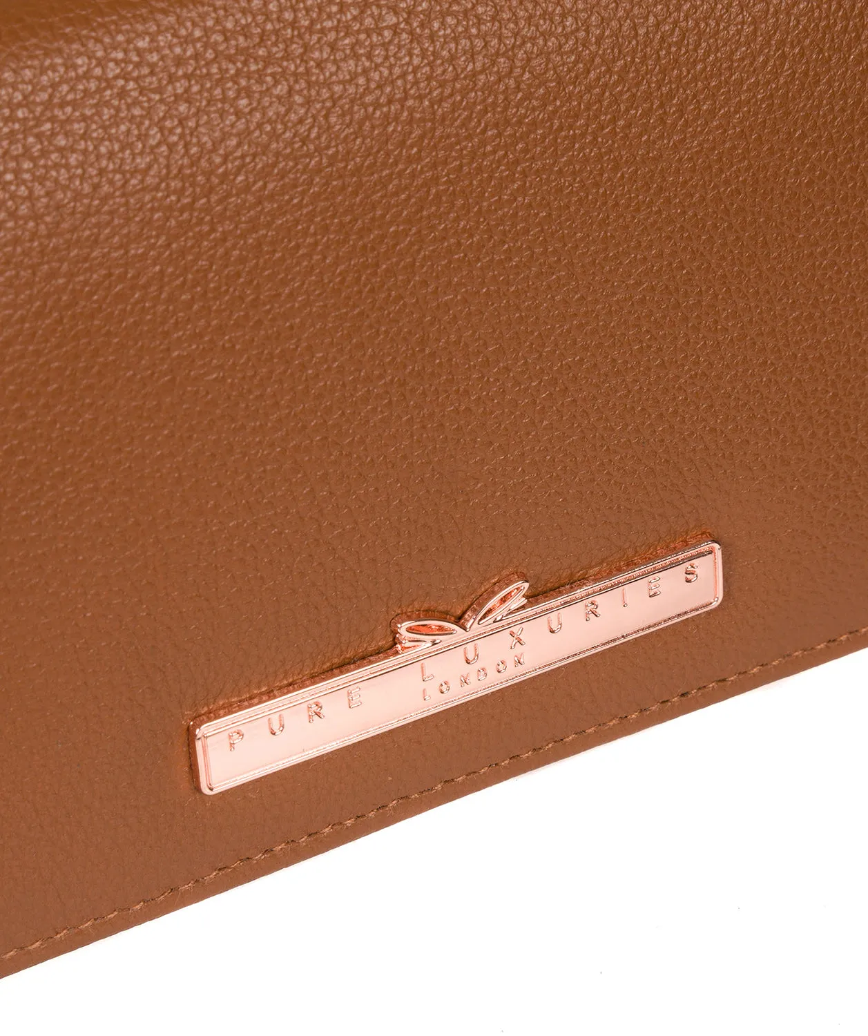 'Pipit' Tan Leather Purse