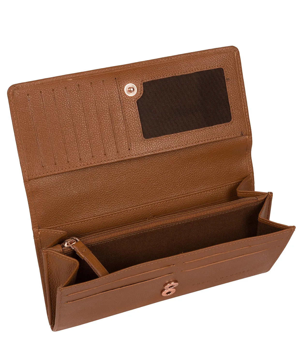 'Pipit' Tan Leather Purse