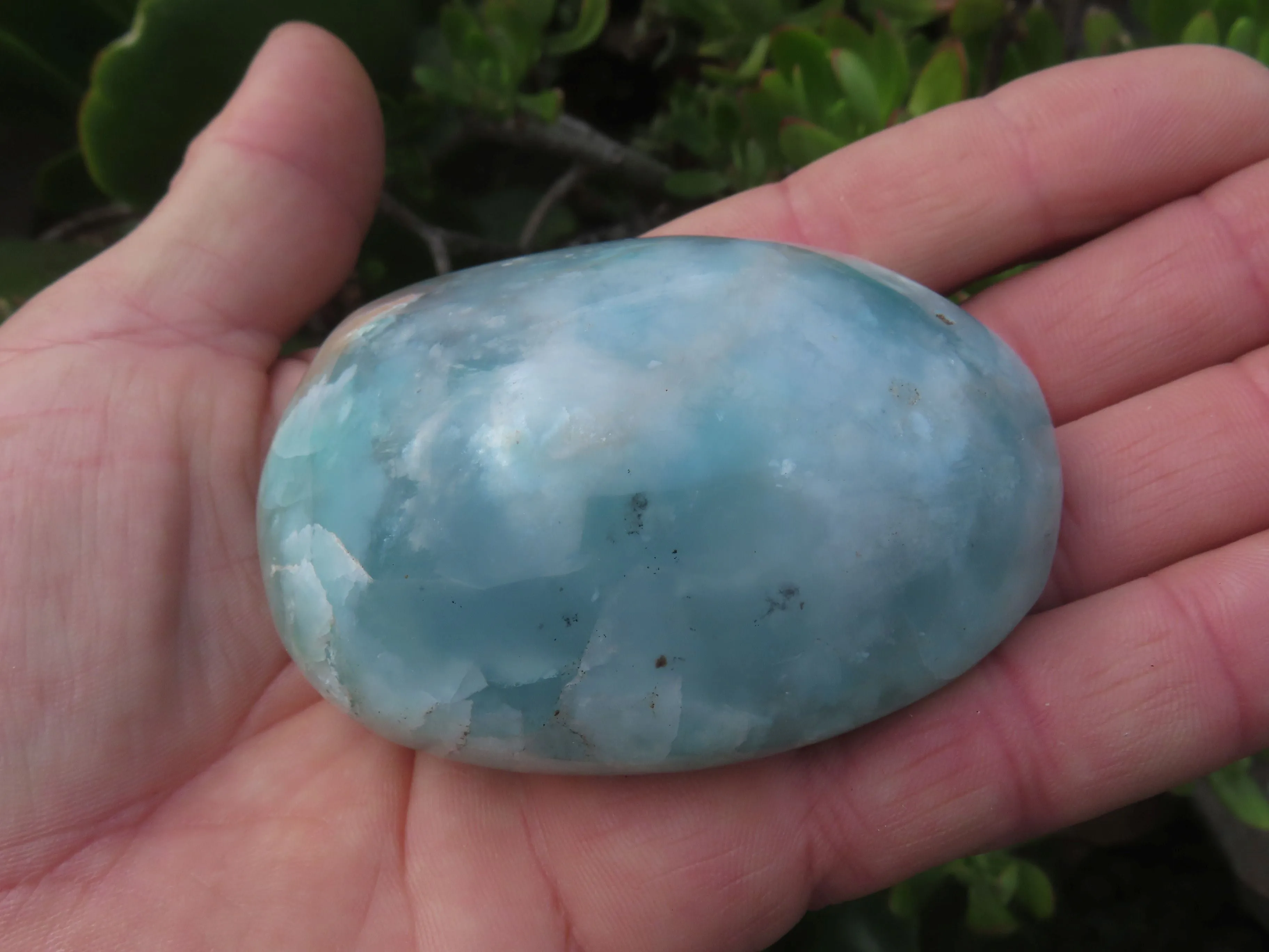 Polished Emerald Mtorolite Galet-Palm Stones - sold per kg - From Mutorashanga, Zimbabwe