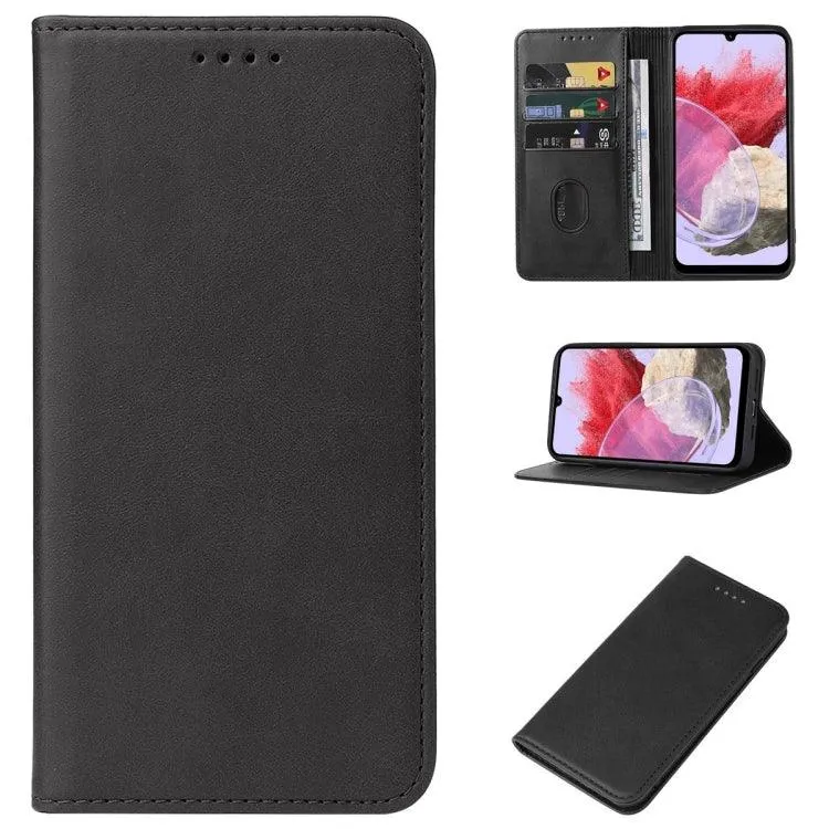 Premium Magnetic Leather Wallet Case for Samsung Galaxy S24 Ultra 5G