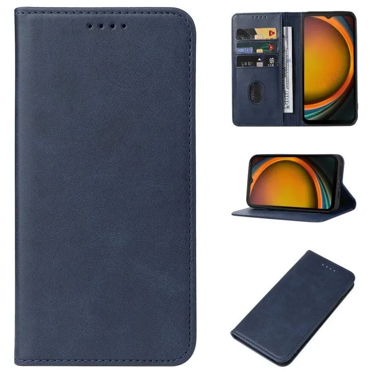 Premium Magnetic Leather Wallet Case for Samsung Galaxy S24 Ultra 5G