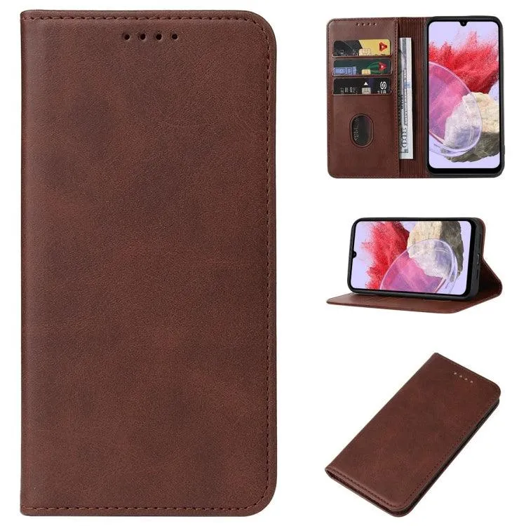 Premium Magnetic Leather Wallet Case for Samsung Galaxy S24 Ultra 5G