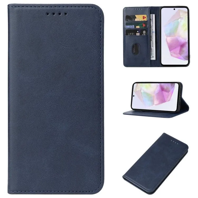 Premium Magnetic Leather Wallet Case for Samsung Galaxy S24 Ultra 5G