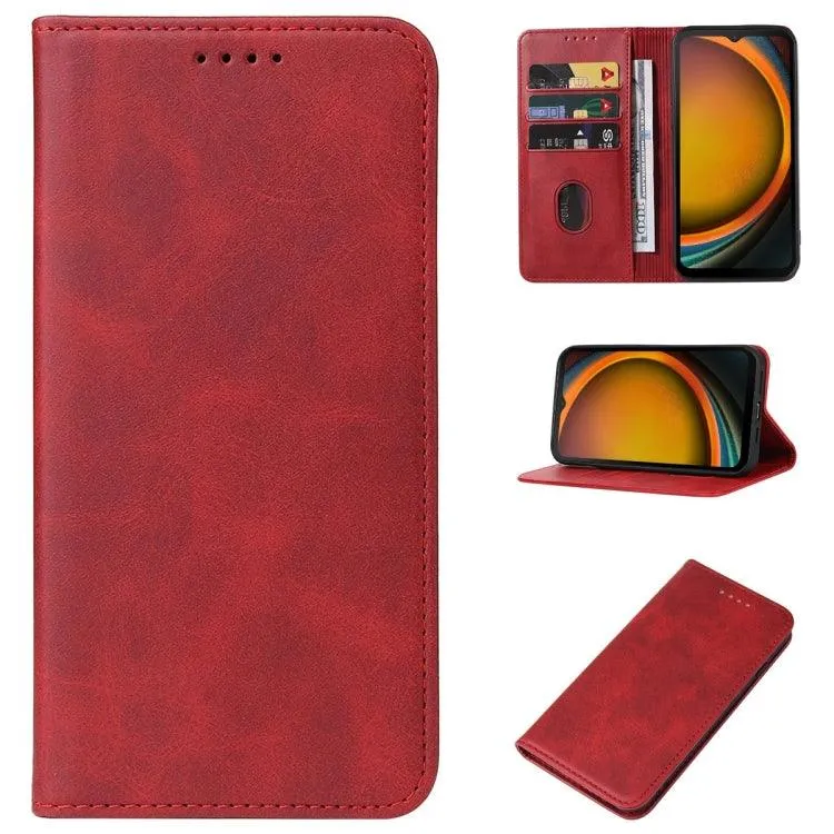 Premium Magnetic Leather Wallet Case for Samsung Galaxy S24 Ultra 5G