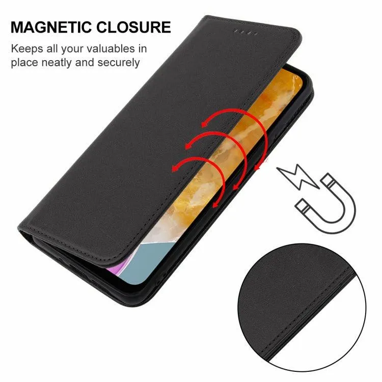 Premium Magnetic Leather Wallet Case for Samsung Galaxy S24 Ultra 5G