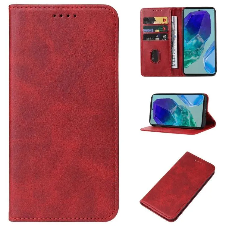 Premium Magnetic Leather Wallet Case for Samsung Galaxy S24 Ultra 5G