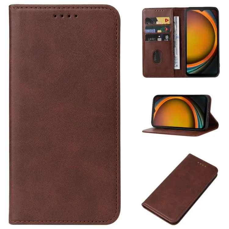 Premium Magnetic Leather Wallet Case for Samsung Galaxy S24 Ultra 5G