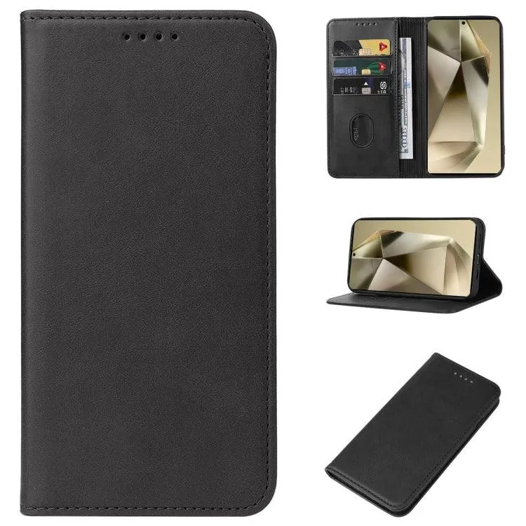 Premium Magnetic Leather Wallet Case for Samsung Galaxy S24 Ultra 5G