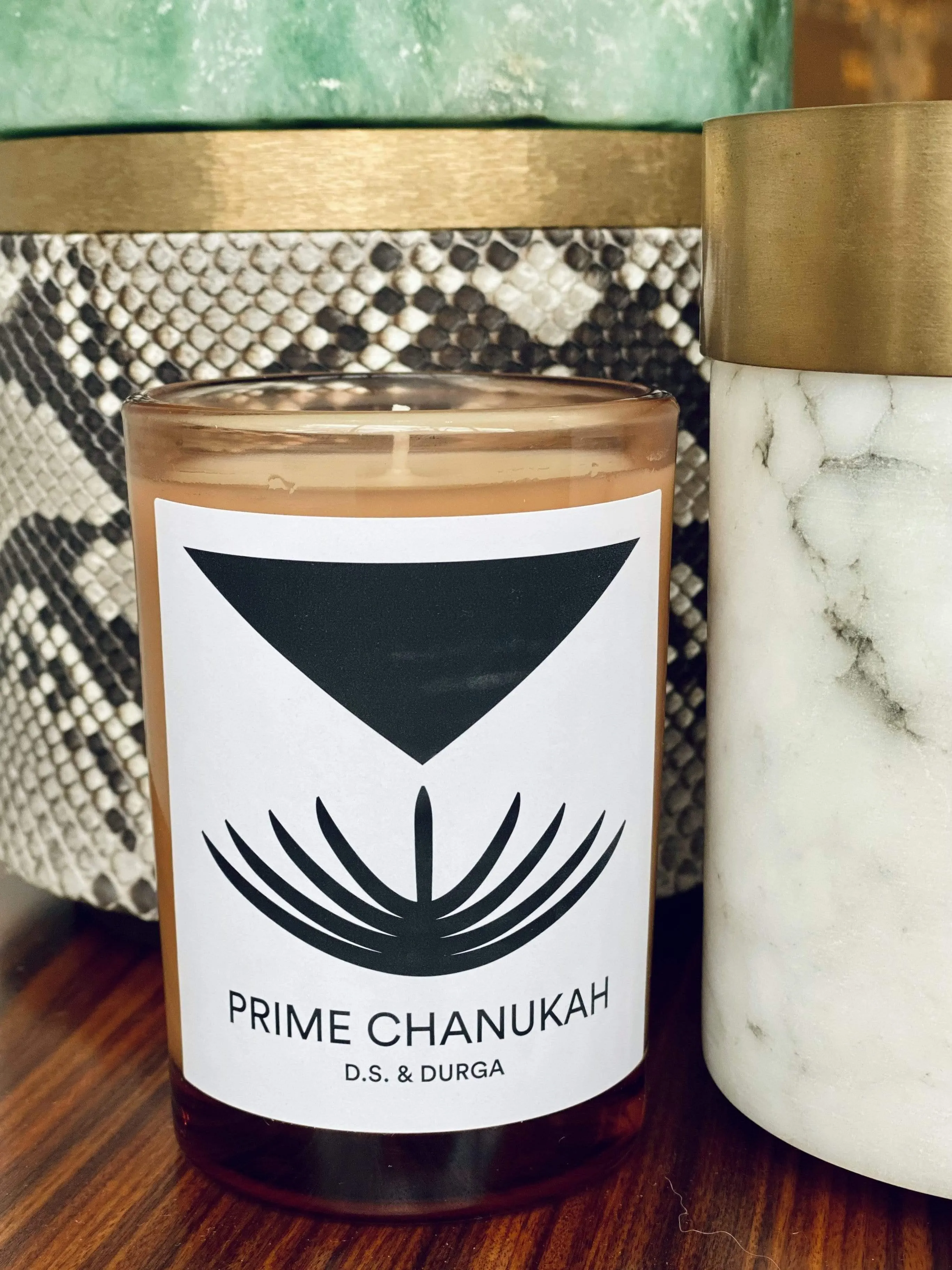 Prime Chanukah Candle by D.S. & Durga