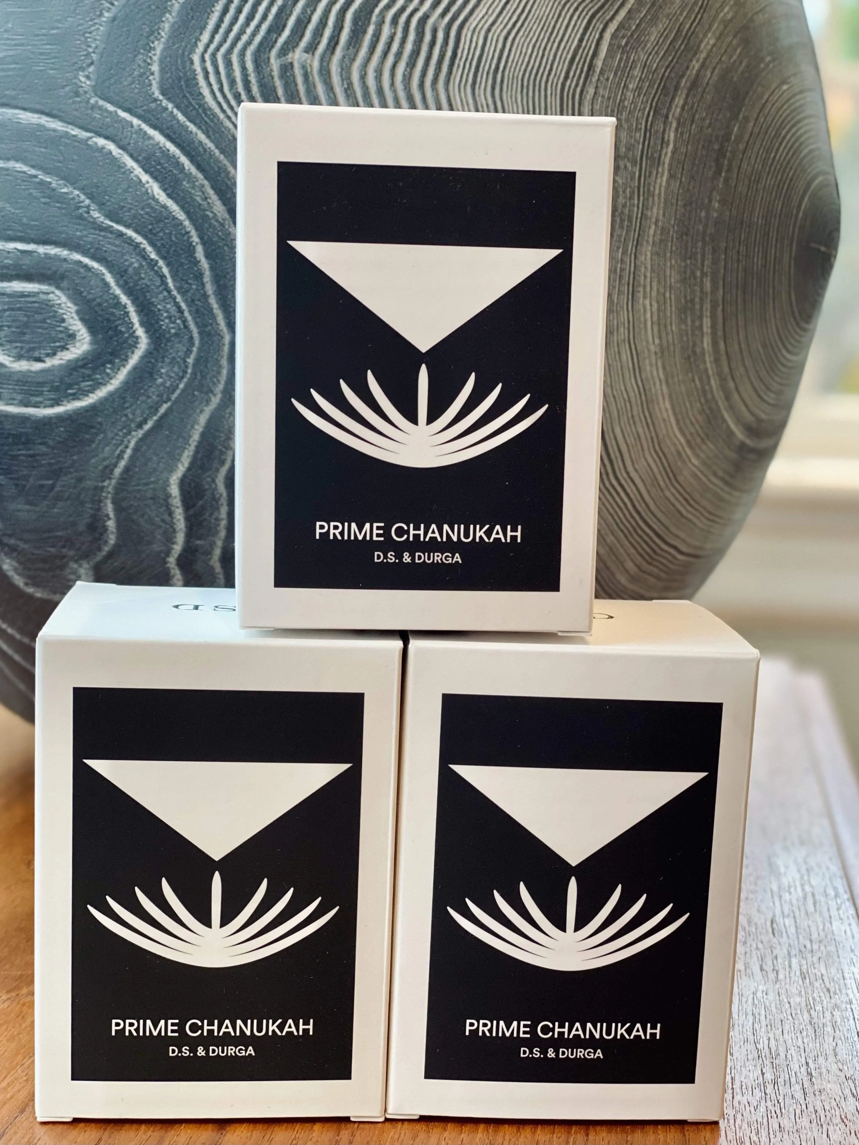 Prime Chanukah Candle by D.S. & Durga