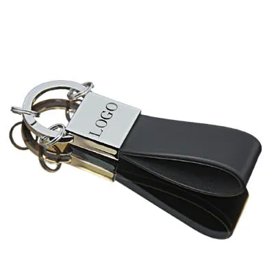 PU Leather Keychain Gift Set