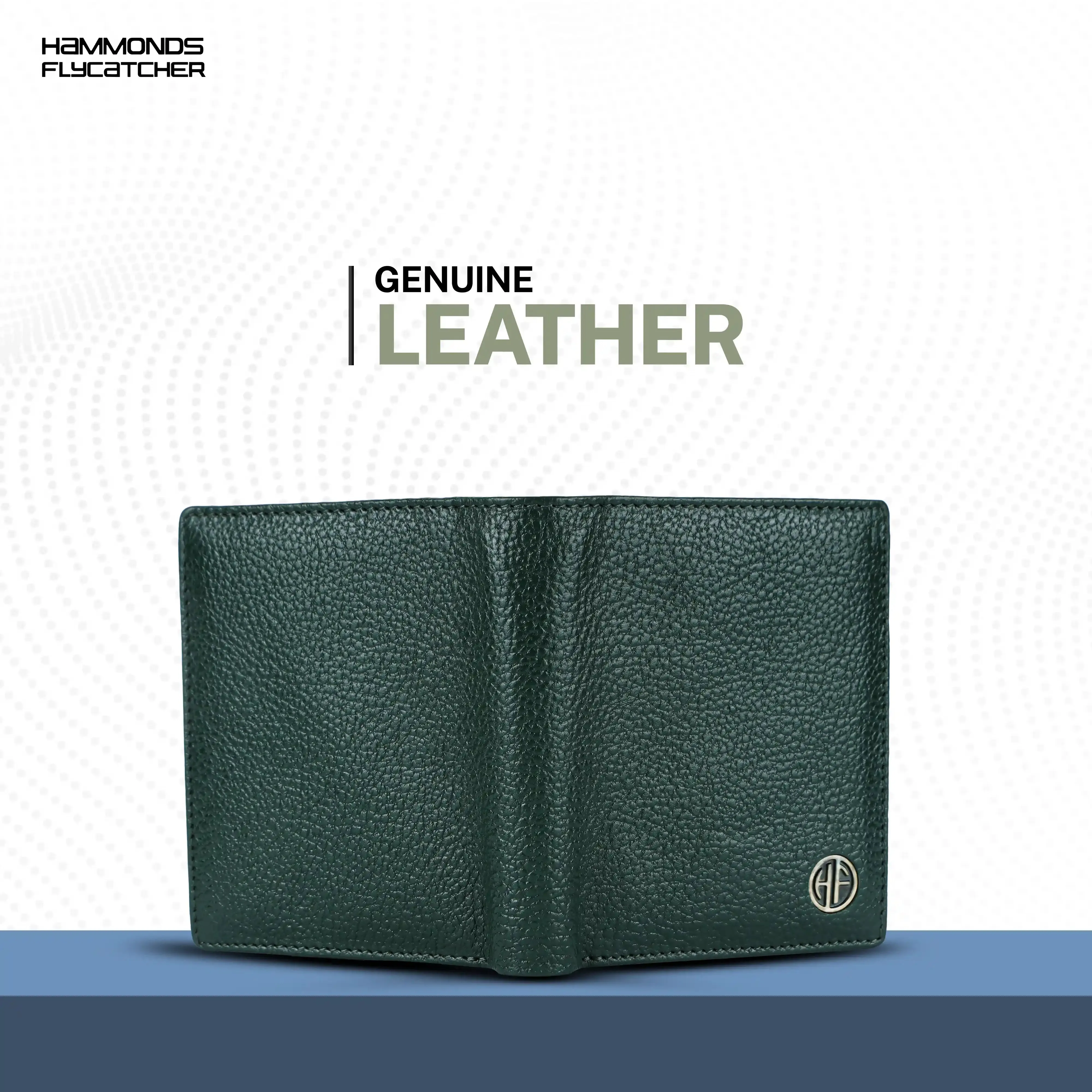 Pure Leather Wallet for Men - RFID Bifold with 6 Card Slots, Zipper & Coin Pockets - Gift for Him