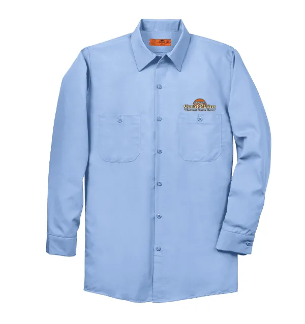 Red Kap® Long Sleeve Industrial Work Shirt