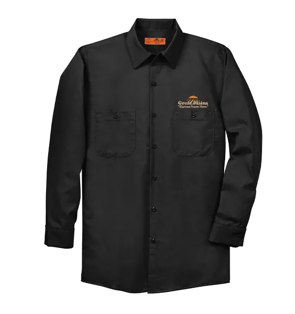 Red Kap® Long Sleeve Industrial Work Shirt