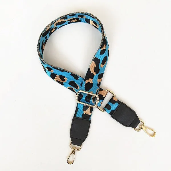 Replacement Purse Straps Crossbody, Wide Leather Leopard Purse Strap