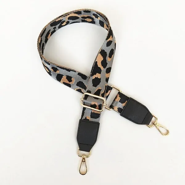 Replacement Purse Straps Crossbody, Wide Leather Leopard Purse Strap