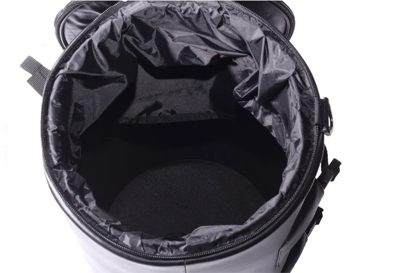 Round Motorcycle Sissy Bar Duffle Bag