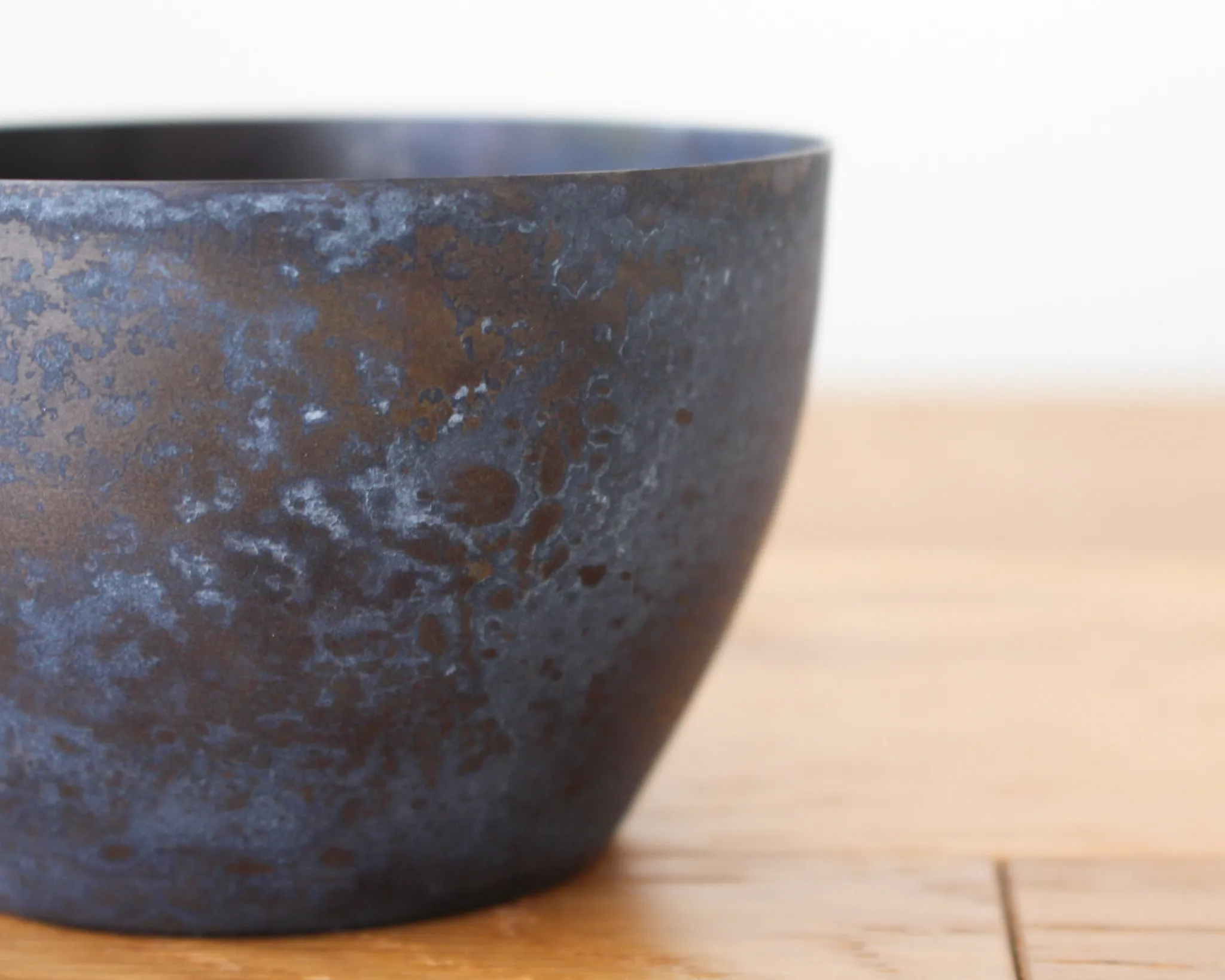 Rustic Blue Brass Tealight Holder