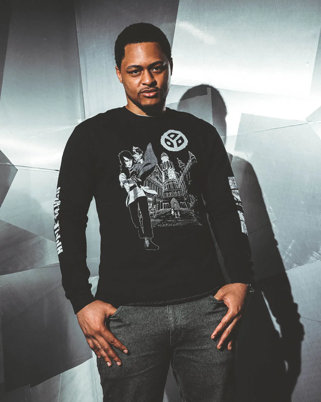 Sano In Front Of Newgarth Black Long Sleeve