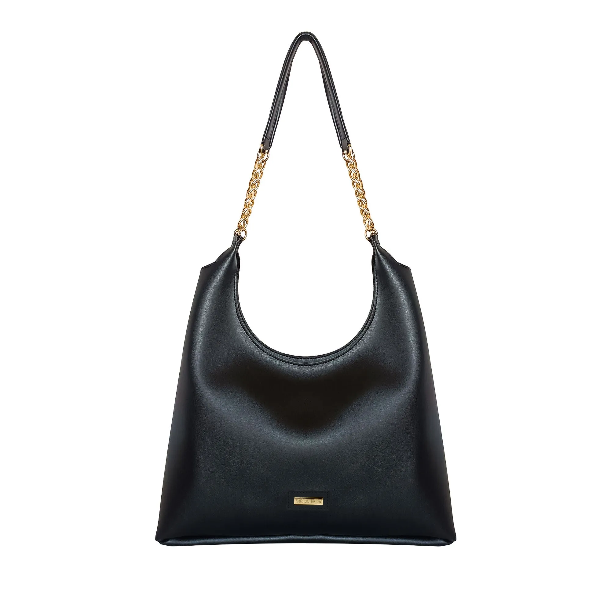 Shoulder Hobo Chain Bag | Vegan Leather Women & Girl's Handbag
