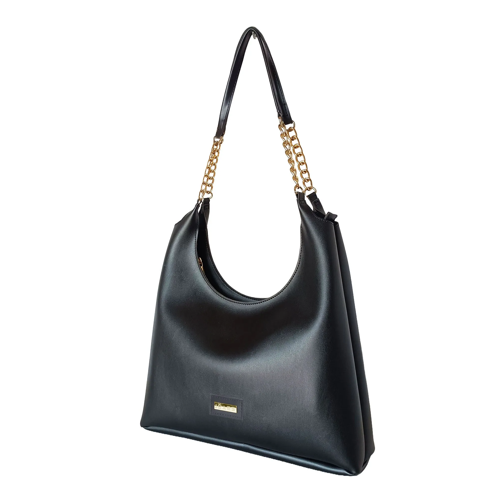 Shoulder Hobo Chain Bag | Vegan Leather Women & Girl's Handbag