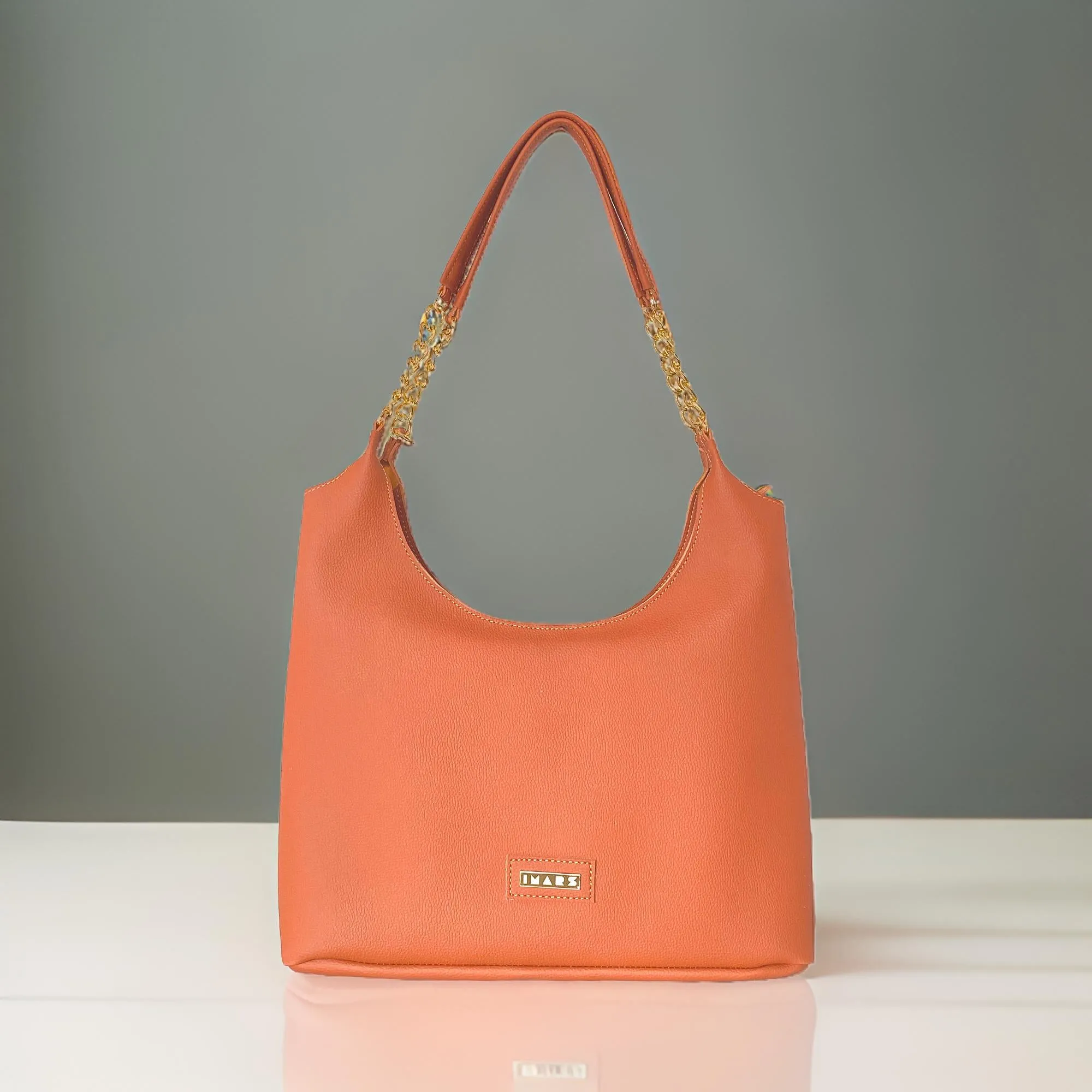 Shoulder Hobo Chain Bag | Vegan Leather Women & Girl's Handbag