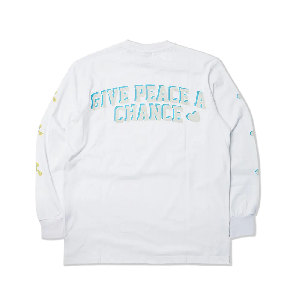 SMILE GC LONG SLEEVE WHITE