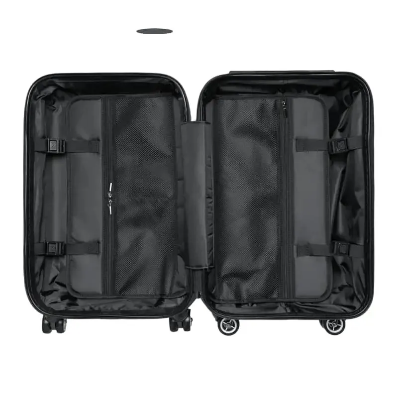 Snake Suitcase: Durable 360° Swivel Wheels & Built-In Lock for Stylish Travel