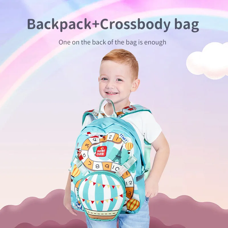Supercute Balloon Backpack Two-In-One