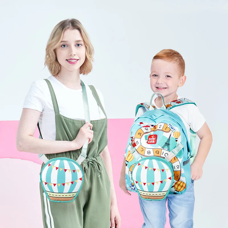 Supercute Balloon Backpack Two-In-One
