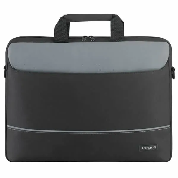 Targus Intellect 15.6" Topload Laptop Case - Black-Grey