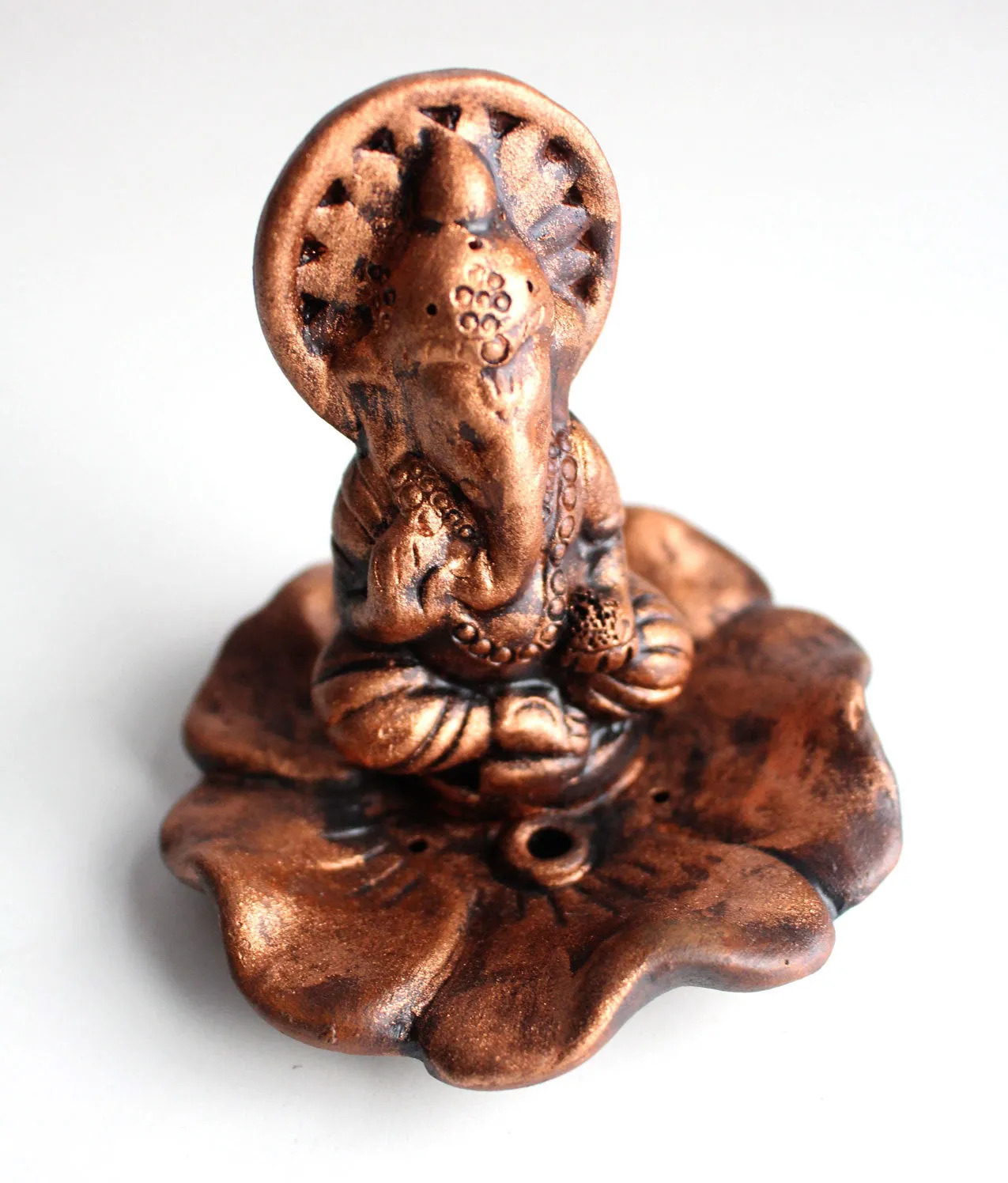 Terracotta Ganesha Incense Holder