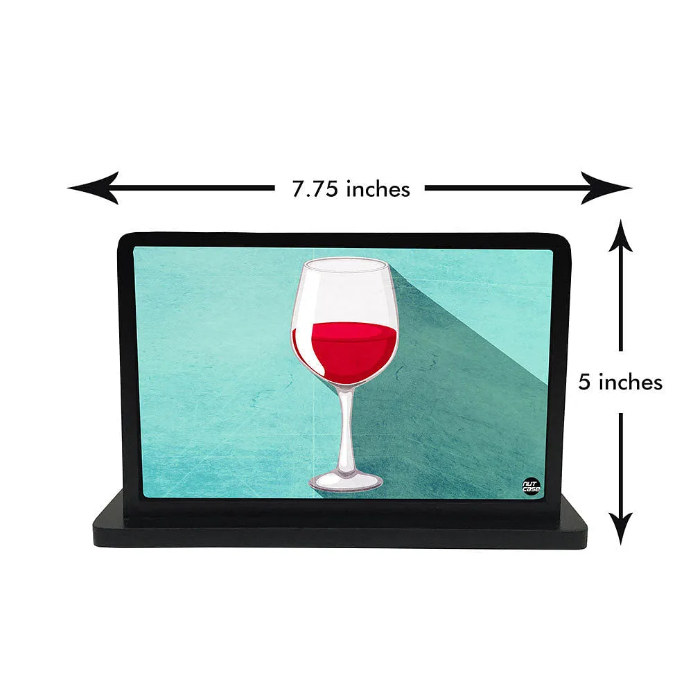 Tissue Holder Paper Napkin Stand - Wine Glass