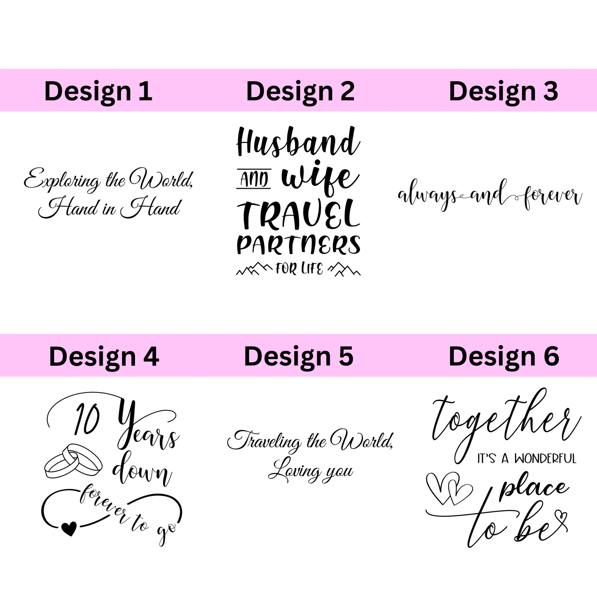 Travel Partners For Life Set