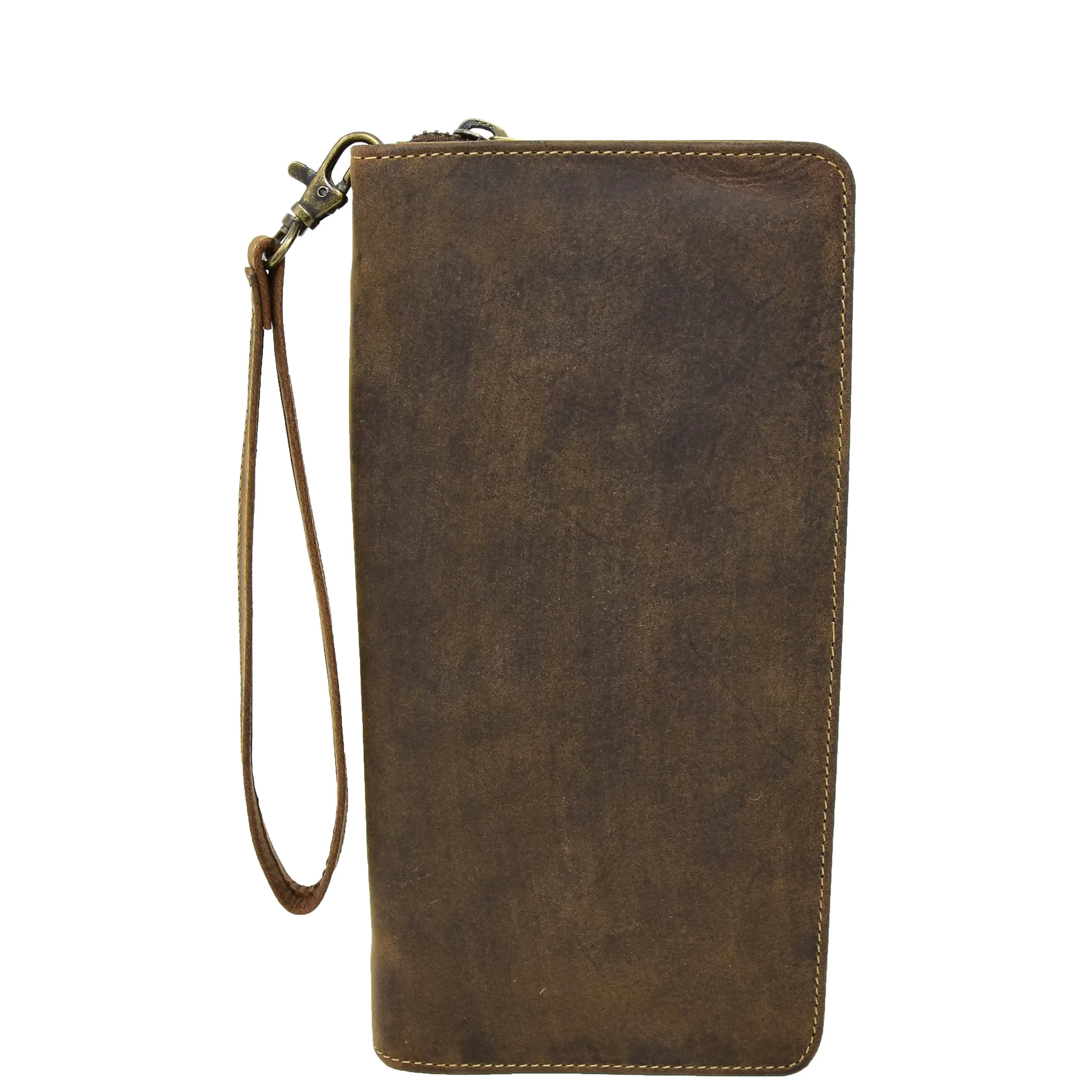 Vintage Leather Travel Documents Wallet Marlo Tan