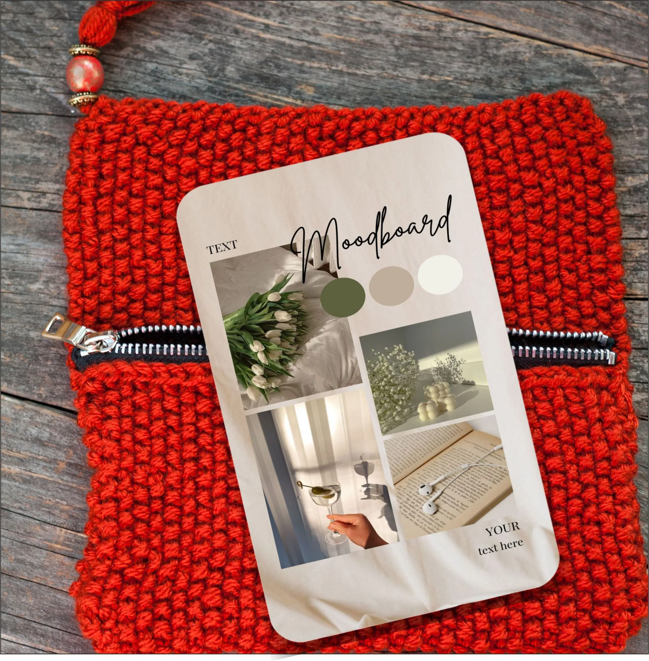 Vision Board Personalised Wallet Card