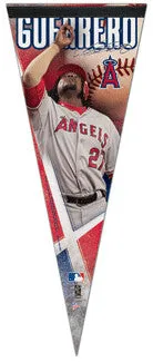 Vladimir Guerrero "Thank Heaven" Los Angeles Angels Premium Felt Pennant L.E. #758/2,009 - Wincraft Inc.