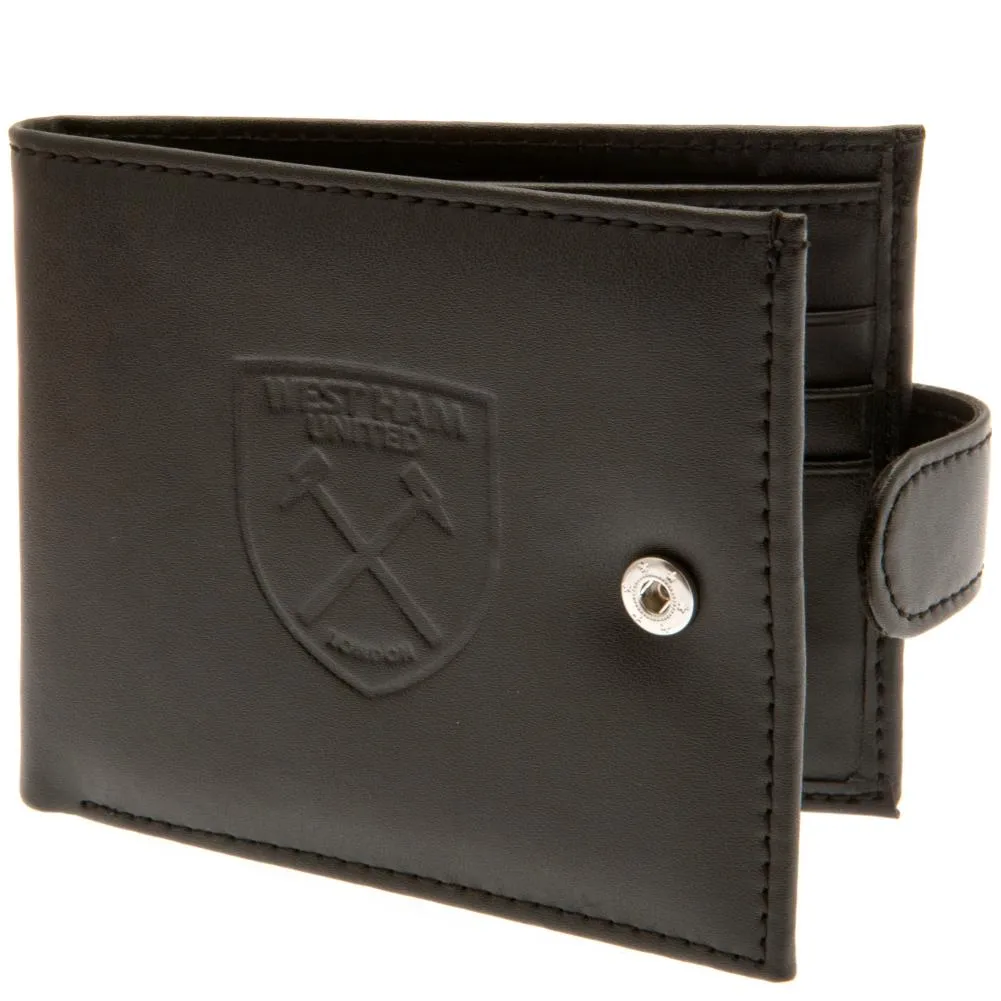West Ham United FC RFID Anti Fraud Wallet