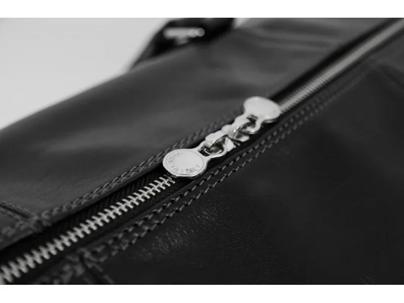 Wise Children - Leather Duffel Bag for Men and Women