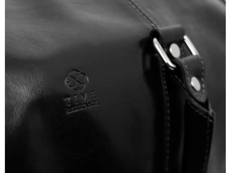 Wise Children - Leather Duffel Bag for Men and Women